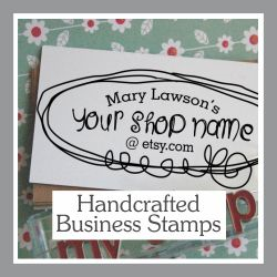  Handcrafted Business Card Stamps
